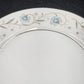 4 English Garden Dinner Plates Platinum Rim 1221 Fine China of Japan