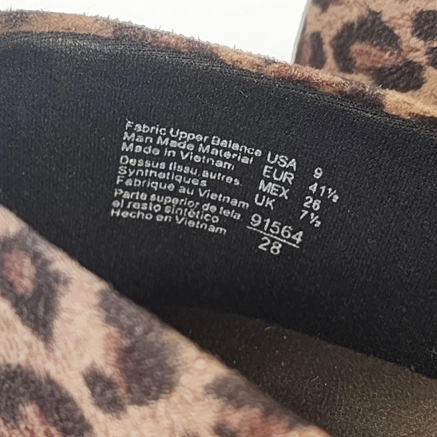 Lower East Side Leopard Print Loafers Women 9 Slip On Animal Print Flats Shoes