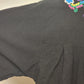 YZXDORWJ Embroidered Boho Shirt Black Crinkle Cotton Blend Short Sleeve Size XXL
