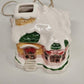 Christmas Snow House Village 6.5" Ceramic Switch Control Light-Up Lamp Tabletop