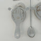 Stainless Steel Bartender Tool Set Strainers Jigger Tongs