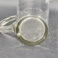Etched Clear Glass Martini Pitcher 1 Qt w/ Stirrer Fused Handle 8"