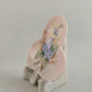 Ceramic Figurines Floral Player Cards Suites Decorative Standing Pieces Set of 4