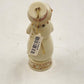 Porcelain Musical Snowman Christmas Ornament Formalities 2001 Baum Brothers