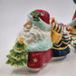 Christmas Santa Cookie Jar 12.5" Tall JC Penney Home Collectors Decor Edition