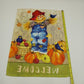 Set of 4 Fall Halloween Mini Garden Flags Pumpkins Welcome Decor