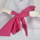 No Boundaries Bikini Top Women's 15/17 XL Fuchsia Pink Orange Halter Swimwear