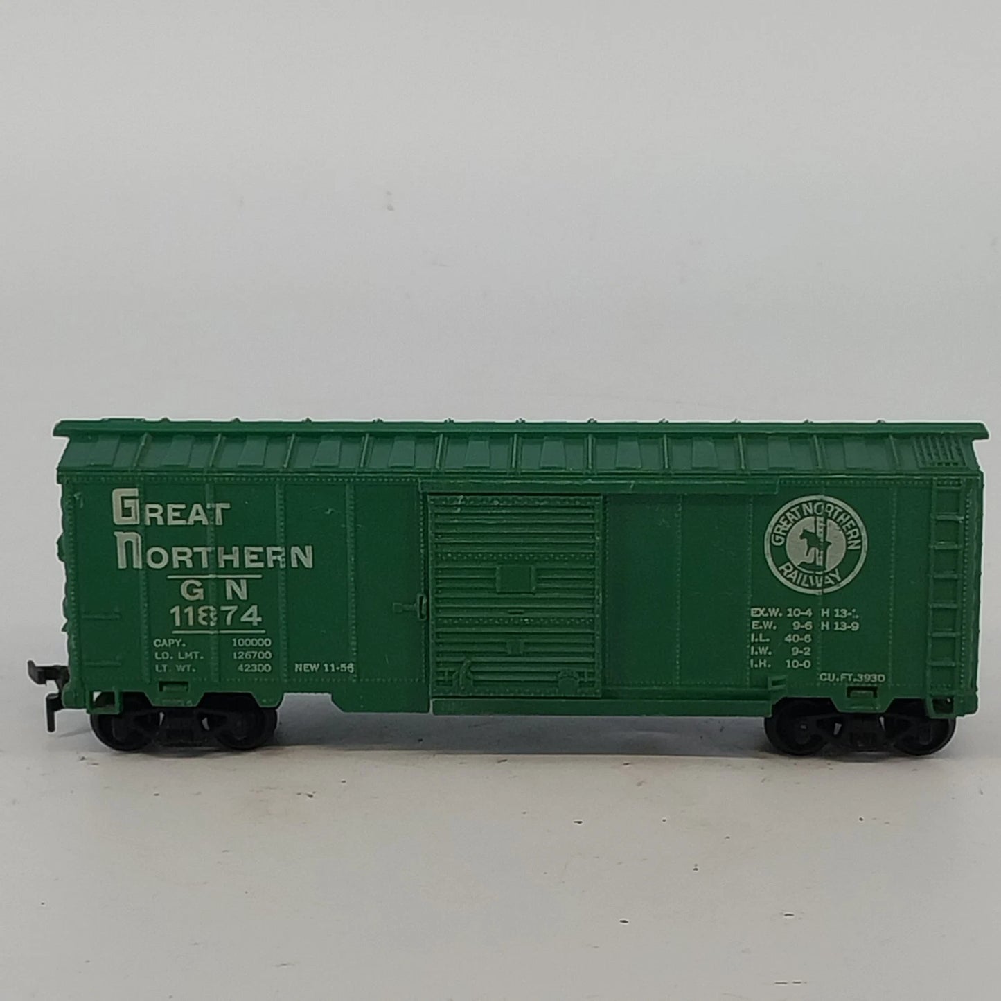 Vintage Marx HO Scale Great Northern Box Car 11874 Train Car