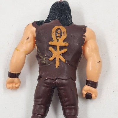 Mankind Figure 5" WWF Bend Ems Wrestling 1997 Series 5 Just Toys Titan Sports
