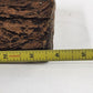 Hand Carved Wooden Jewelry Trinket Box Early American Couple Design 6"x4"