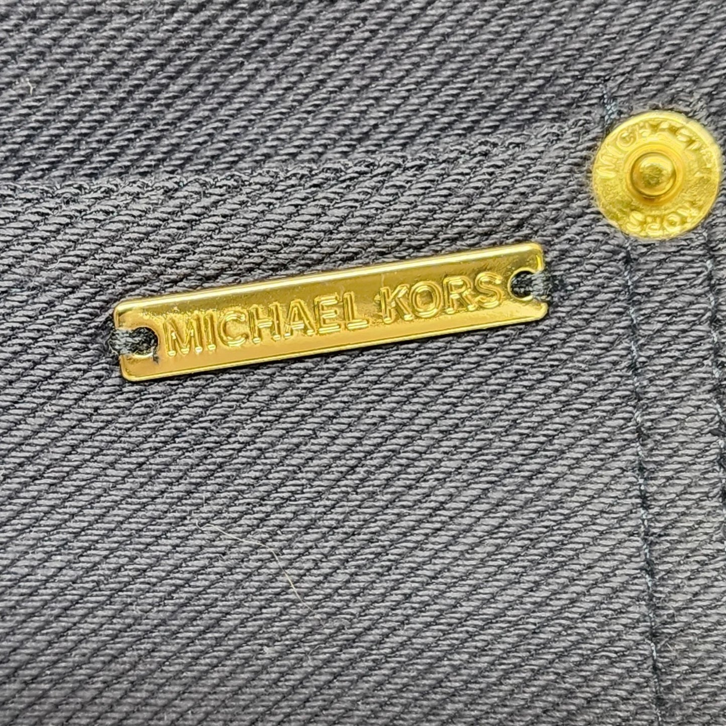 Michael Kors Women's XL Navy Trousers 36x29 High Rise 4 Pocket Career Pants