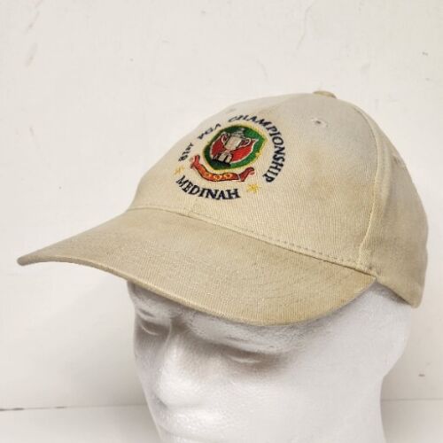 81st PGA Championship 1999 Medinah Country Club Golf Cap Beige Low Profile Hat