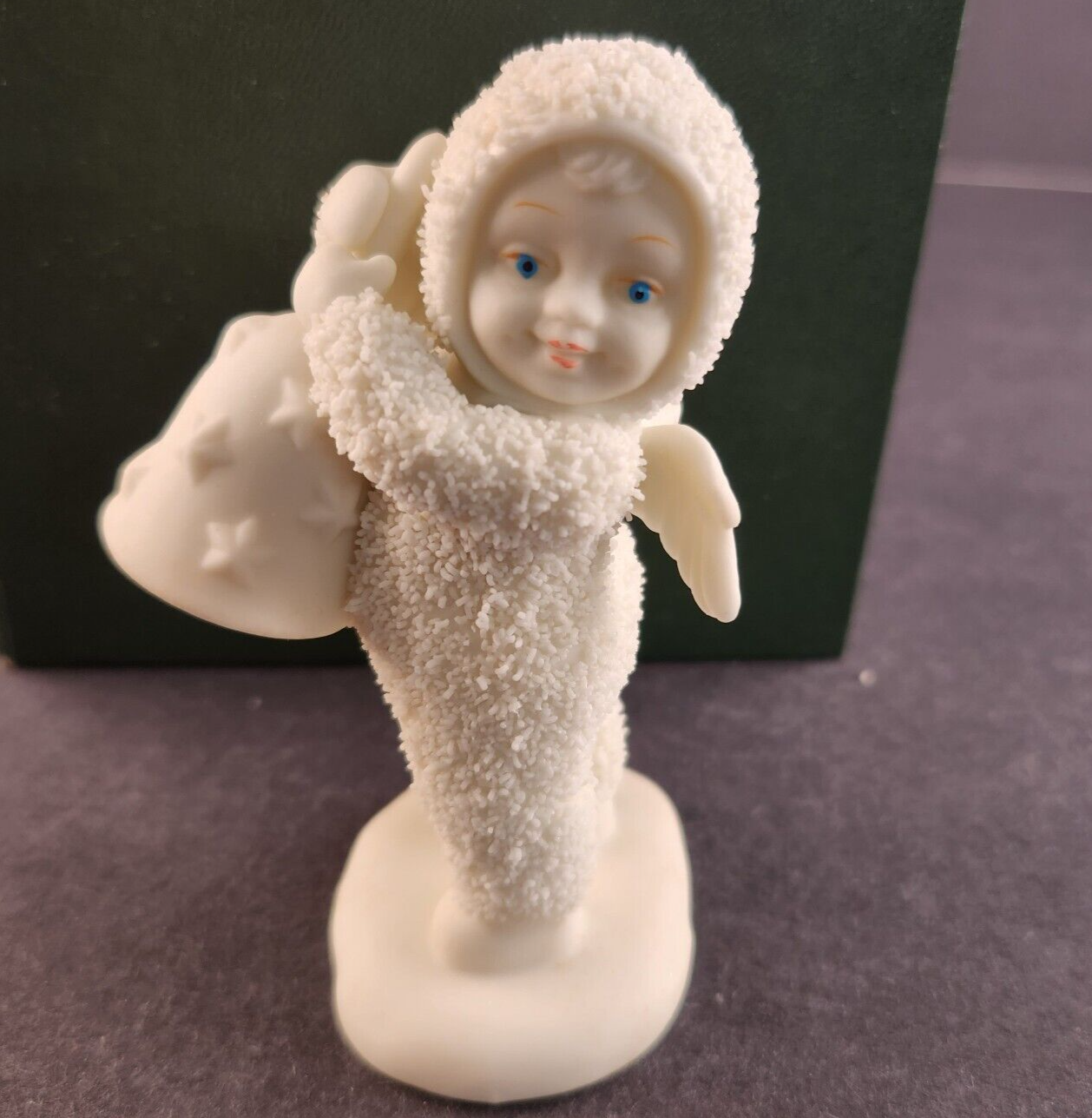 Snowbabies Department 56 JINGLE BELL 4" Tall Retired Figurine 68855