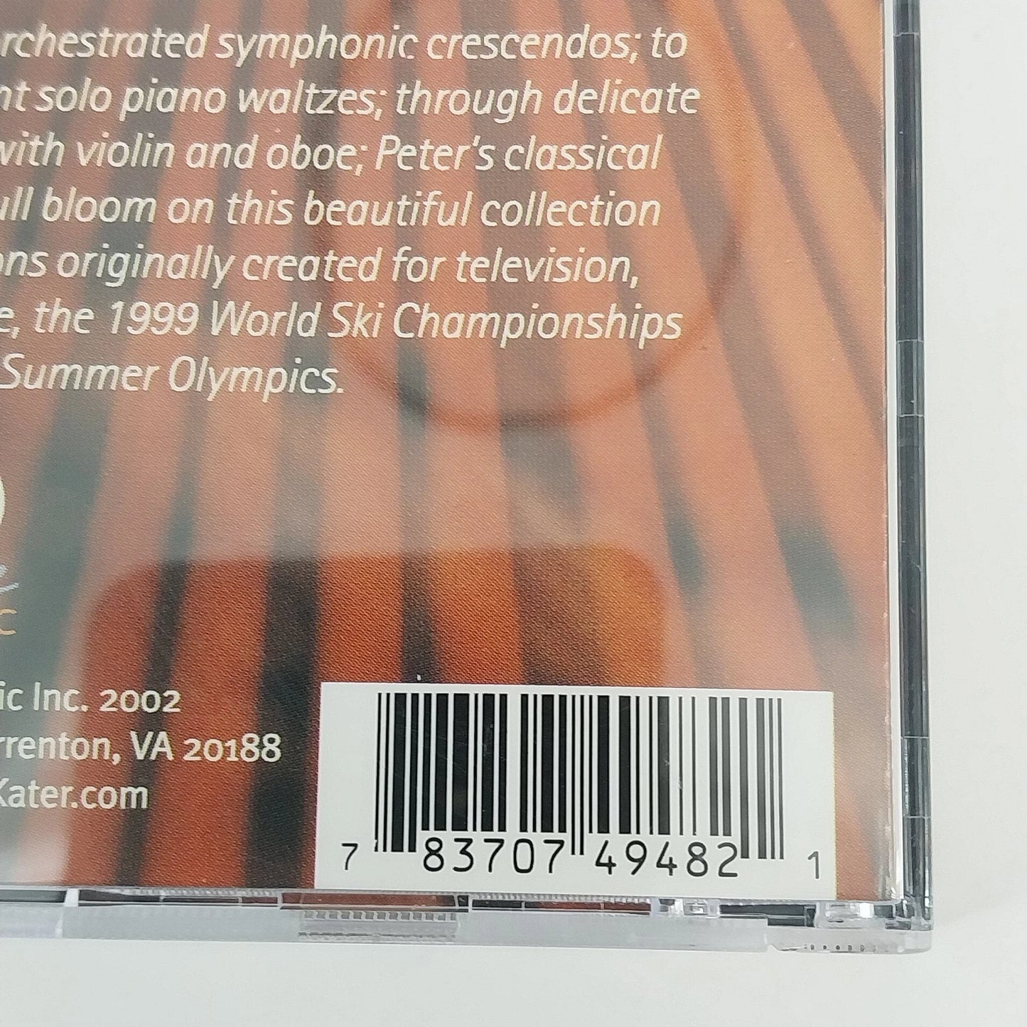 Peter Kater Inner Works CD 2002 Piano & Strings New Age Ambient Source Music