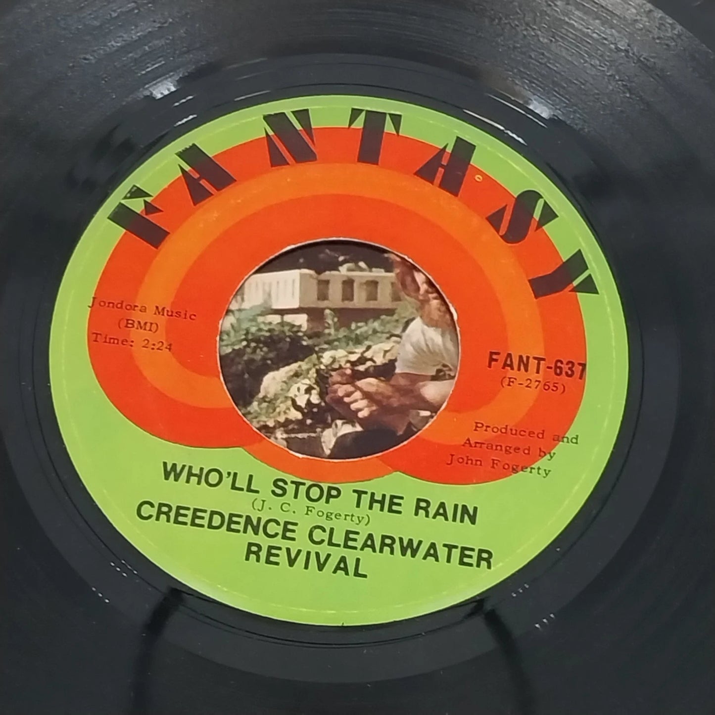 CCR Travelin Band 45 RPM Vinyl Who’ll Stop The Rain 1970