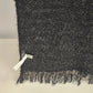 Galeries Lafayette Paris Large Scarf Shawl Black White Oversized Wrap France Vtg