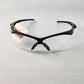 Jackson Safety Nemesis V30 Safety Glasses Black Frame Clear Lens 19804 ANSI Z87+