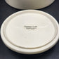 Treasure Craft All White Cookie Jar Ginger Jar Shaped 8.25" x 8.5" w Lid Mexico