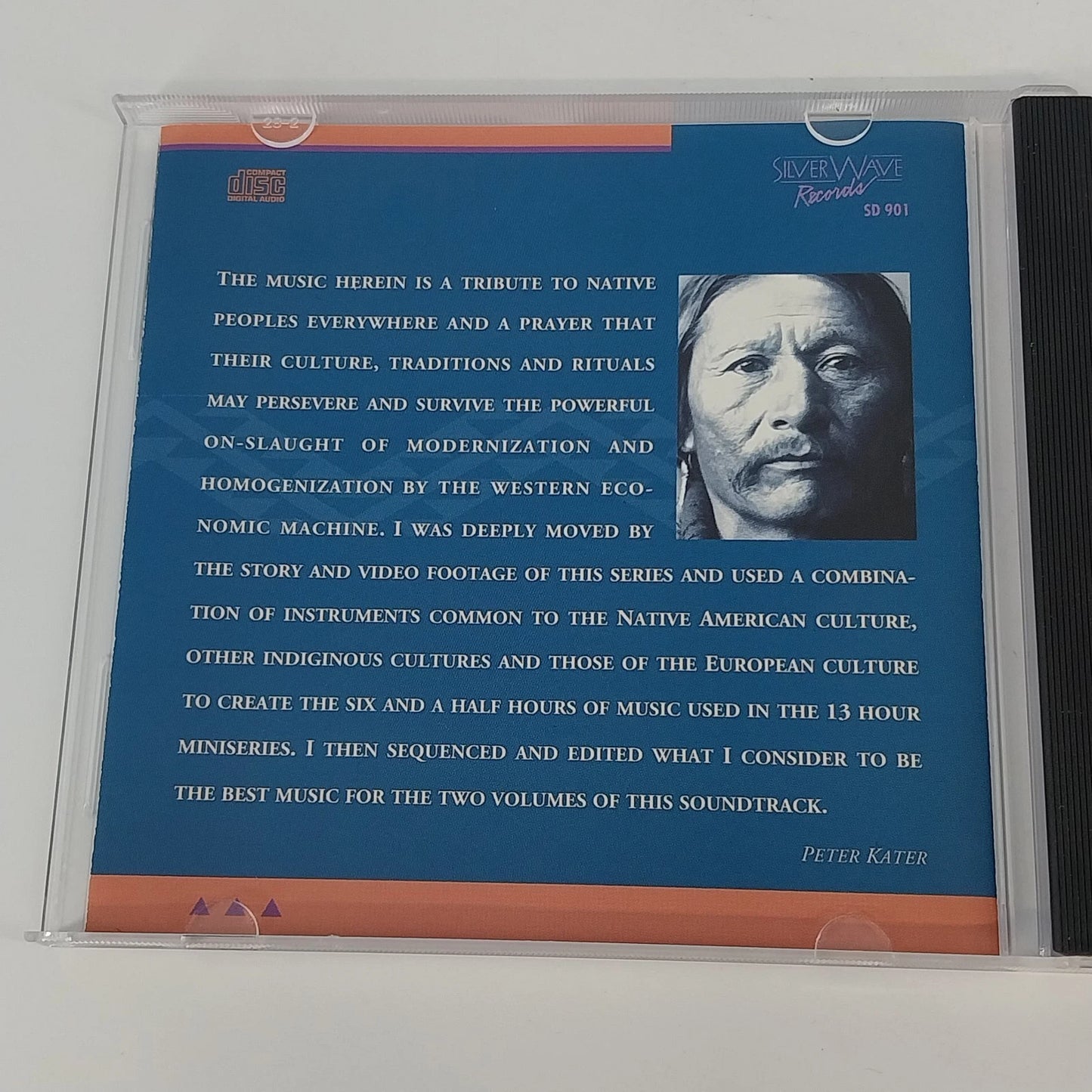 Peter Kater How the West Was Lost Vol. 1 & 2 CD Lot R. Carlos Nakai 2 Discs