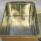 Slice O' Life Bread Empty Box Metal Tin Brown Lid Wheat Design 14" USA Vintage