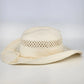 All White Straw Paper Woven Cowboy Hat Western Summer Sun Hat White Rope Band