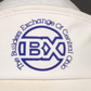 The Builders Exchange of Central Ohio White Visor With Hook and Loop Size Adjust