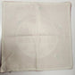 4 Burlap Christmas Pillow Cover Shams Beige Red And White 17½" Square