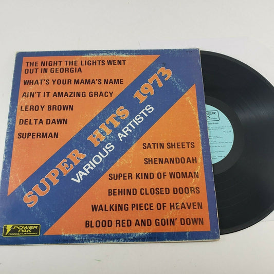 Super Hits 1973 by Various Artists Original Power Pak PO-238 LP Record