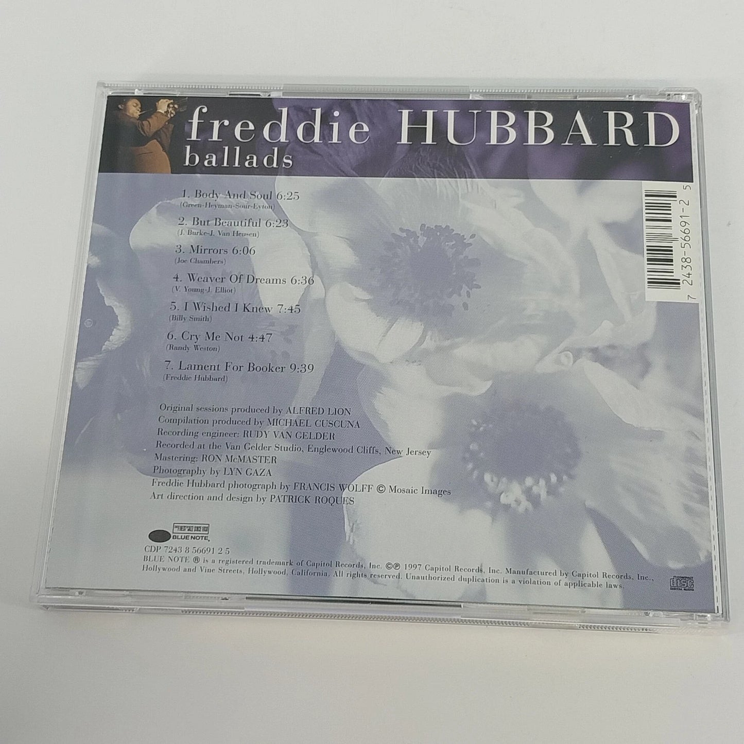 Freddie Hubbard Ballads CD 1997 Blue Note Remastered Hard Bop Jazz Trumpet