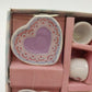Enesco Precious Moments Mini Tea Set 7pc 1992 Love One Another VTG Collectible