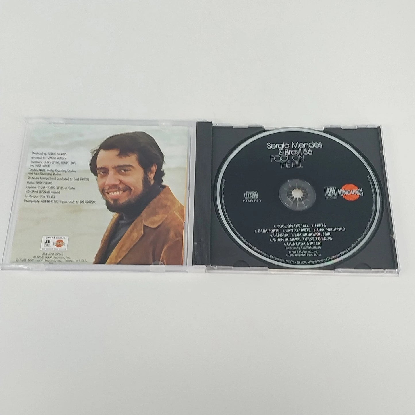 Sergio Mendes & Brasil '66 Fool On The Hill CD Brazilian Jazz Latin Pop A&M USA