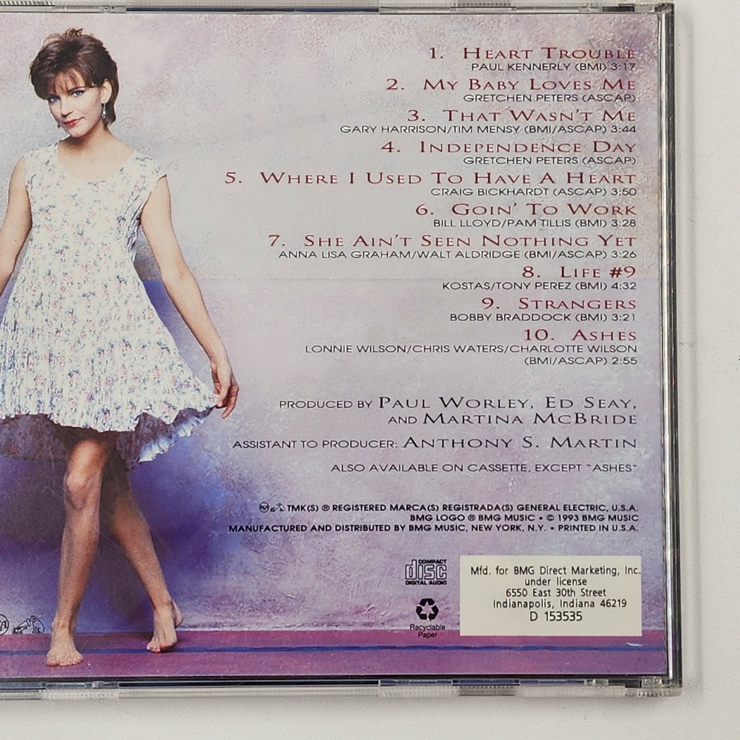 Martina McBride 2 CD Collection The Way That I Am/Greatest Hits Limited Edition