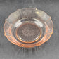 4 Pink Depression Glass Cereal Bowls MacBeth Evans American Sweetheart 5.75" D