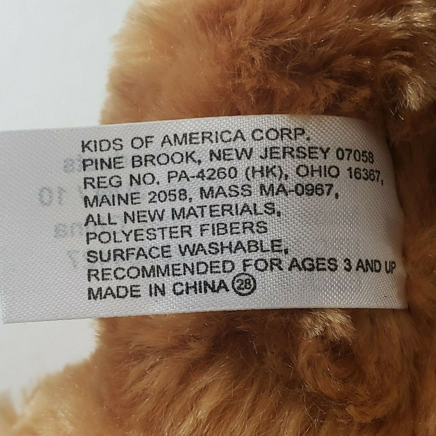 Holiday Home Brown Bear Plush Wearing Black Sweater 14" Long Stuffed Animal