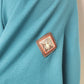 Spyder Activewear 1/4 Zip Pullover Track Jacket women's Large Teal Blue Thailand