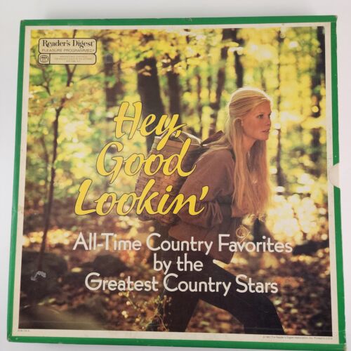 Hey Good Lookin 7 Vinyl LP Records 1982 Reader's Digest RD4A-114 82 Country Hits