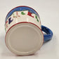 Kirkland's Christmas Hot Cocoa Mug w/ Stocking Lights & Stirring Spoon