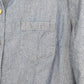 The Limited Women’s Denim Blouse Large Blue Button Front Shirt Casual