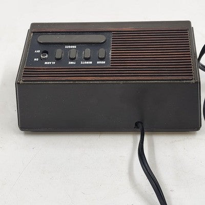 Tozai 1022 Electronic LED Alarm Clock 5.5" Red Number Vintage Tested And Working