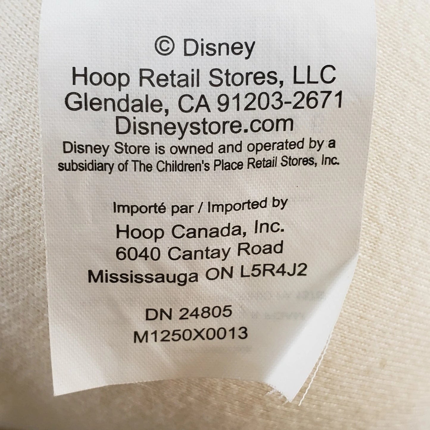 Christmas Minnie Mouse 16" Plush Red Dress Cap Disney Store Authentic Orig China