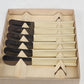 Quikut Snackers 6-Piece Stainless Steel Knife Set Butter Spreaders with Box NOS