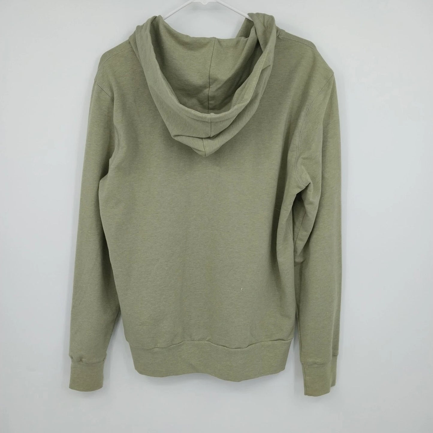 Massini Women's Zip Up Hoodie Size XL Floral Paisley Army Green Cotton Blend Y2K