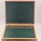 Thuya Moroccan Wood Large Jewelry Box – Handmade 17” Brick Design with Starburst Inlay Lid – Green Felt Lined – Artisan Keepsake Storage Chest