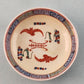 CDGC Porcelain China Berry Bowl Japan Vintage Hand Painted Designs Inside 4"x1"
