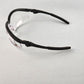 Crews Winchester 110 Safety Glasses Black Frames Clear Scratch Resistant Lens
