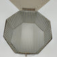Dorset Rex Fifth Avenue Octagon Basket Weave Handbag Lucite Handle Vintage 1950s