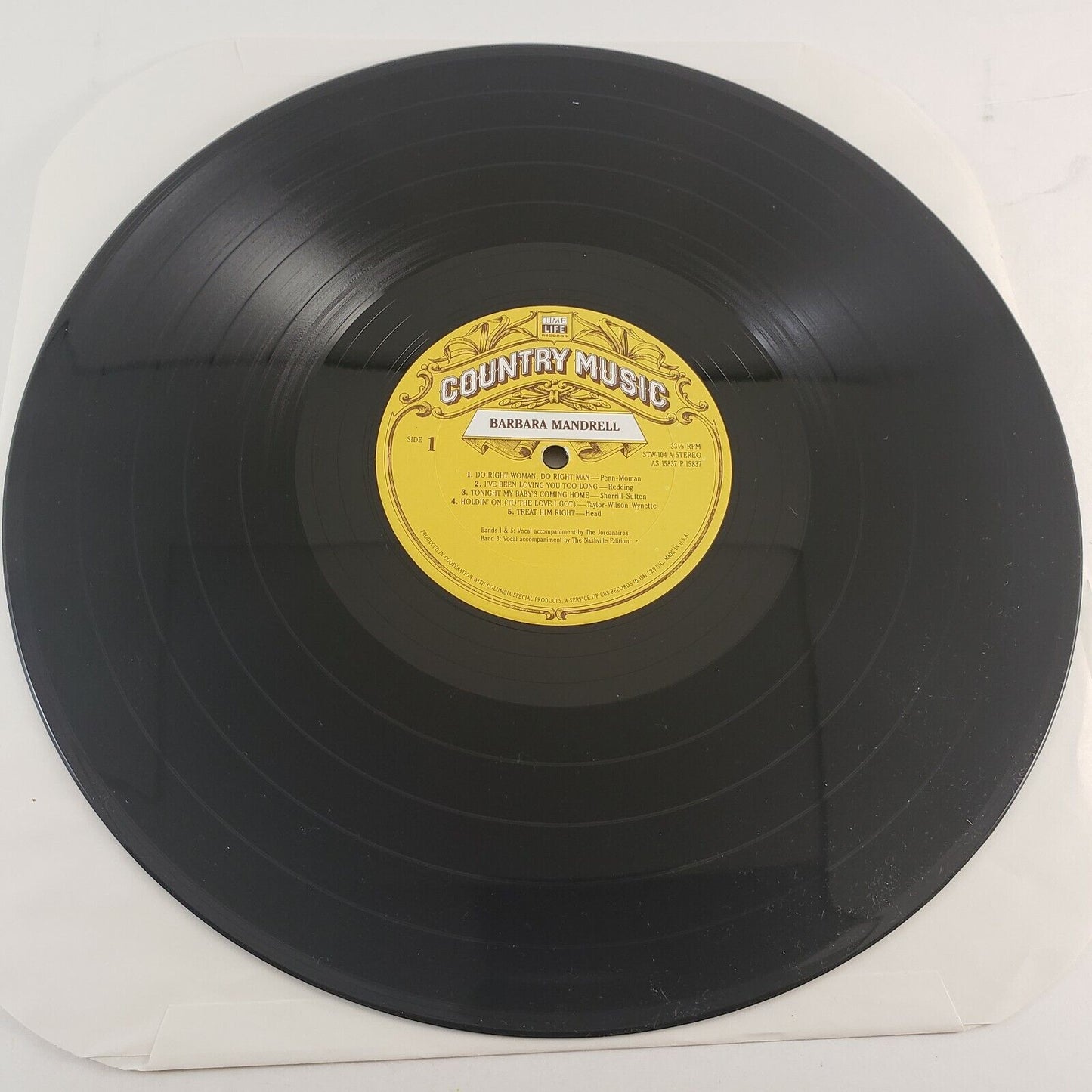 Barbara Mandrell Country Music LP 1981 Time Life Vinyl Record