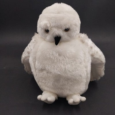 Harry Potter's Wizarding World Owl Hedwig Plush Puppet Head Turns Sounds Stuffy