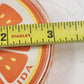 Florida Souvenir Round Playing Card Deck 3" Orange Graphic with Case Hong Kong