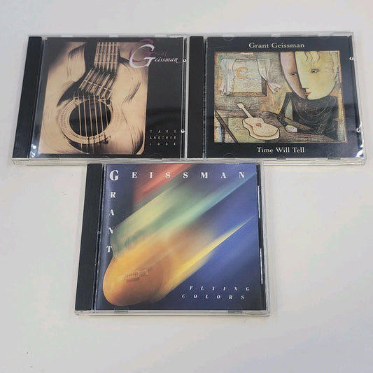 Grant Geissman CD Lot 3 Flying Colors Time Will Tell Take Another Look Jazz Vtg